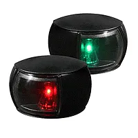 Hella Marine NaviLED Port & Starboard Pair - 2nm - Clear Lens/Bl