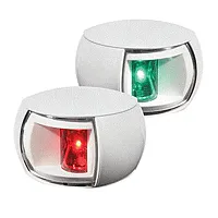 Hella Marine NaviLED Port & Starboard Pair - 2nm - Clear Lens/Wh