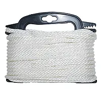 Attwood Braided Nylon Rope - 3/16&quot; x 100&#039; - White