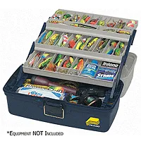 Plano Three-Tray Fixed Compartment Tackle Box - XL