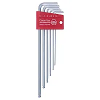 Wiha Metric Ball End Hex L-Key Set - 6 Piece Set