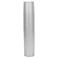 TACO Aluminum Ribbed Table Pedestal - 2-3/8&quot; O.D. - 30-3/4&