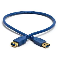 Cmple 673-N USB 3.0 A Male to A Female Extension Gold Plated Cab