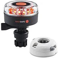 Navisafe Navilight All RED 360&deg; 2NM w/Navimount Base &amp; H