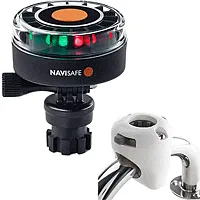 Navisafe Navilight 2NM Tricolor w/Navimount Base &amp; Rail Moun
