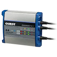 Guest On-Board Battery Charger 8A / 12V - 2 Bank - 120V Input