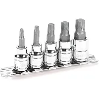 Titan Mortorq Bit Socket - 3/8&quot; Drive (5 Socket Set)