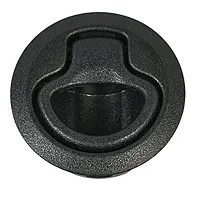 Southco Flush Pull Latch - Push To Close - Medium - Black