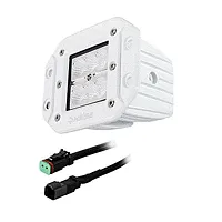 HEISE 6 LED Marine Cube Light - Flush Mount - 3&quot;