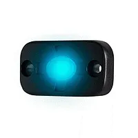 HEISE Auxiliary Accent Lighting Pod - 1.5&quot; x 3&quot; - Blac