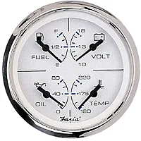 Faria Chesapeake SS White 4&quot; Multifunction 4 in 1 Combinati