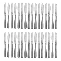 Gibson Home Classic Profile 36 Piece Stainless Steel Dinner Knife Set