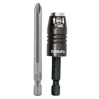 Wiha Centrofix 1/4&quot; Quick Release Bit Holder With Bit Phillips #2