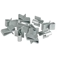 C.E. Smith Trailer Frame Clips - Zinc - 3/8&quot; Wide - 10-Pack