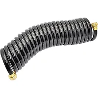 Johnson Pump Coiled Wash Down Hose - 25&#39; - 1/2&quot; Diameter