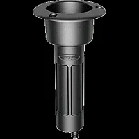 Mate Series Plastic 0&deg; Rod &amp; Cup Holder - Drain - Round 