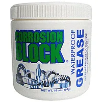 Corrosion Block High Performance Waterproof Grease - 16oz Tub - 