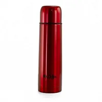 Mr. Coffee Javelin 16 Ounce Stainless Steel Travel Thermal Bottle in Red