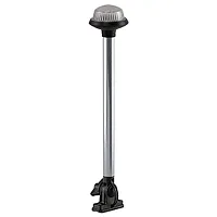 Perko Fold Down All-Round Frosted Globe Pole Light - Vertical Mo