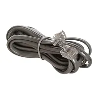Cmple 734-N Phone Cable, RJ11 (6P4C), Reverse - 7 Feet (Voice)
