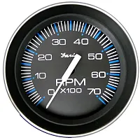 Faria 4&quot; Tachometer (7000 RPM) (All Outboard) Coral w/Stainless 
