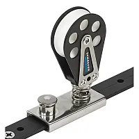 Schaefer Spring Loaded/Lined Slide/Aluminum f/1&quot; T-Track