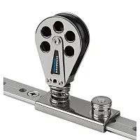 Schaefer Spring Loaded/Lined Slide/Stainless Steel f/1-1/4&quot; T-Tr