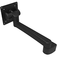 Southco Tilt Head Assembly Tilt &amp; Swivel Single Arm - Wall Mount - Black