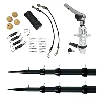 Tigress XD Top Mount System - 18&#39; Carbon Fiber Black/Black Ultimate Rigging 