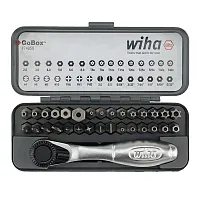 Wiha Gobox Security Bit Set With Mini Ratchet (32-Piece)