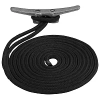 Sea-Dog Double Braided Nylon Dock Line - 5/8&quot; x 35&#39; - Black