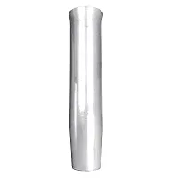 Tigress Weld On Aluminum Flared Rod Holder w/o Blade Mill Finished 10&quot;