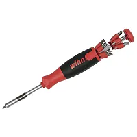 Wiha Technicians 26-In-1 Ultra Driver With Softgrip Handle (14 Piece Set)