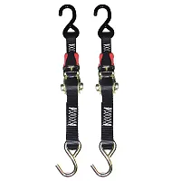Rod Saver Rubber Ratchet Tie-Down - 1&quot; x 6&#39; - Pair