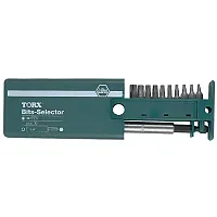Wiha 11 Piece Security Torx Bit Selector And Magnetic Bit Holder Set