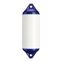 Polyform F-2 Twin Eye Fender 8.2&quot; x 25&quot; - White
