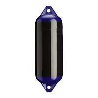 Polyform F-2 Twin Eye Fender 8.2&quot; x 25&quot; - Black