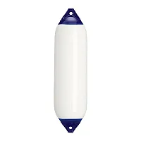 Polyform F-6 Twin Eye Fender 11&quot; x 42&quot; - White