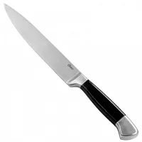 Oster Cuisine Colbert Stainless Steel 8 Inch Carving Knife with Black Handle