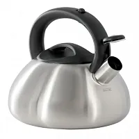Hometrends 1.9 Liter Stainless Steel Whistling Kettle with Bakelite Handles