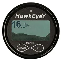 HawkEye DepthTrax 2BX In-Dash Digital Depth &amp; Temp Gauge - T