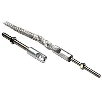 C. Sherman Johnson Splice Eye w/Threaded Stud: 1/4&quot; -28 x 2-1/2&quot;