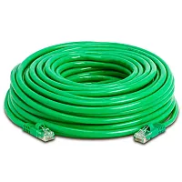 Cmple Rj45 Cat5 Cat5E Ethernet Lan Network Cable -50 Ft Green 82