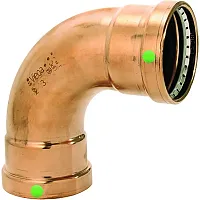 Viega ProPress XL 2-1/2&quot; - 90&deg; Copper Elbow - Double Press C