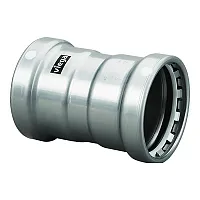 Viega MegaPress XL 4&quot; Carbon Steel Coupling w/Stop w/FMK Double 
