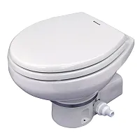 Dometic MasterFlush 7160 White Electric Macerating Toilet - 12V w/Orbit Base &am
