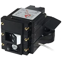 Blue Sea A-Series ELCI Main Circuit Breaker - Double Pole 120V AC 30A - Flat Roc