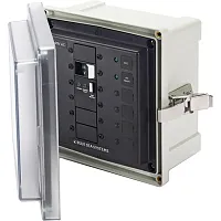 Blue Sea 3120 SMS Surface Mount System Panel Enclosure - 240V AC/50A ELCI Main f