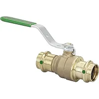 Viega ProPress 1-1/2&quot; Zero Lead Bronze Ball Valve w/Stainless Stem - Double Pres
