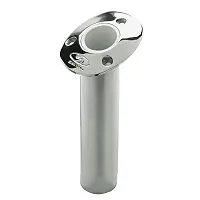 C.E. Smith Flush Mount Rod Holder - 15 Degree &amp; 9&quot; Depth - Stainless Steel -